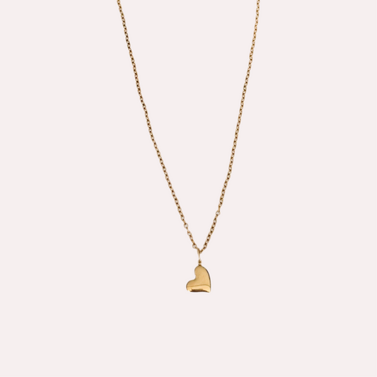 gouden ketting met hartje