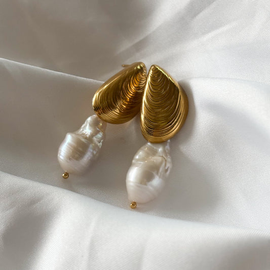 Earrings | Gold | La Moule d'Or