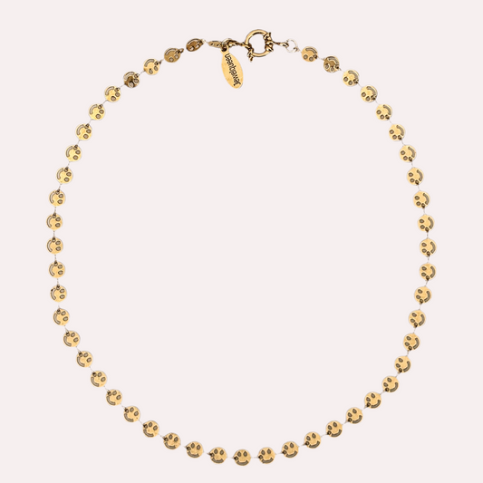 Gold Smiley Link Chain | Smile