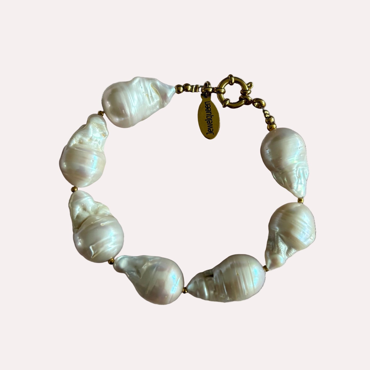 armband met barok parels